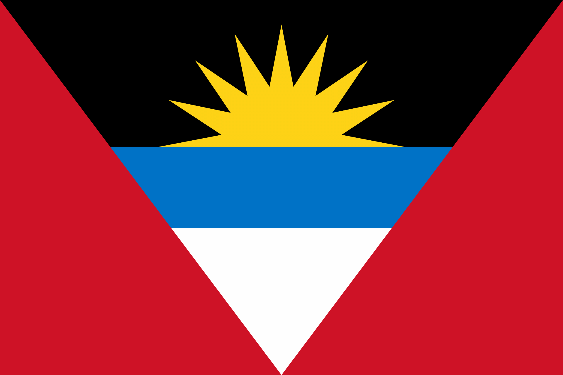 安提瓜和巴布达 国旗