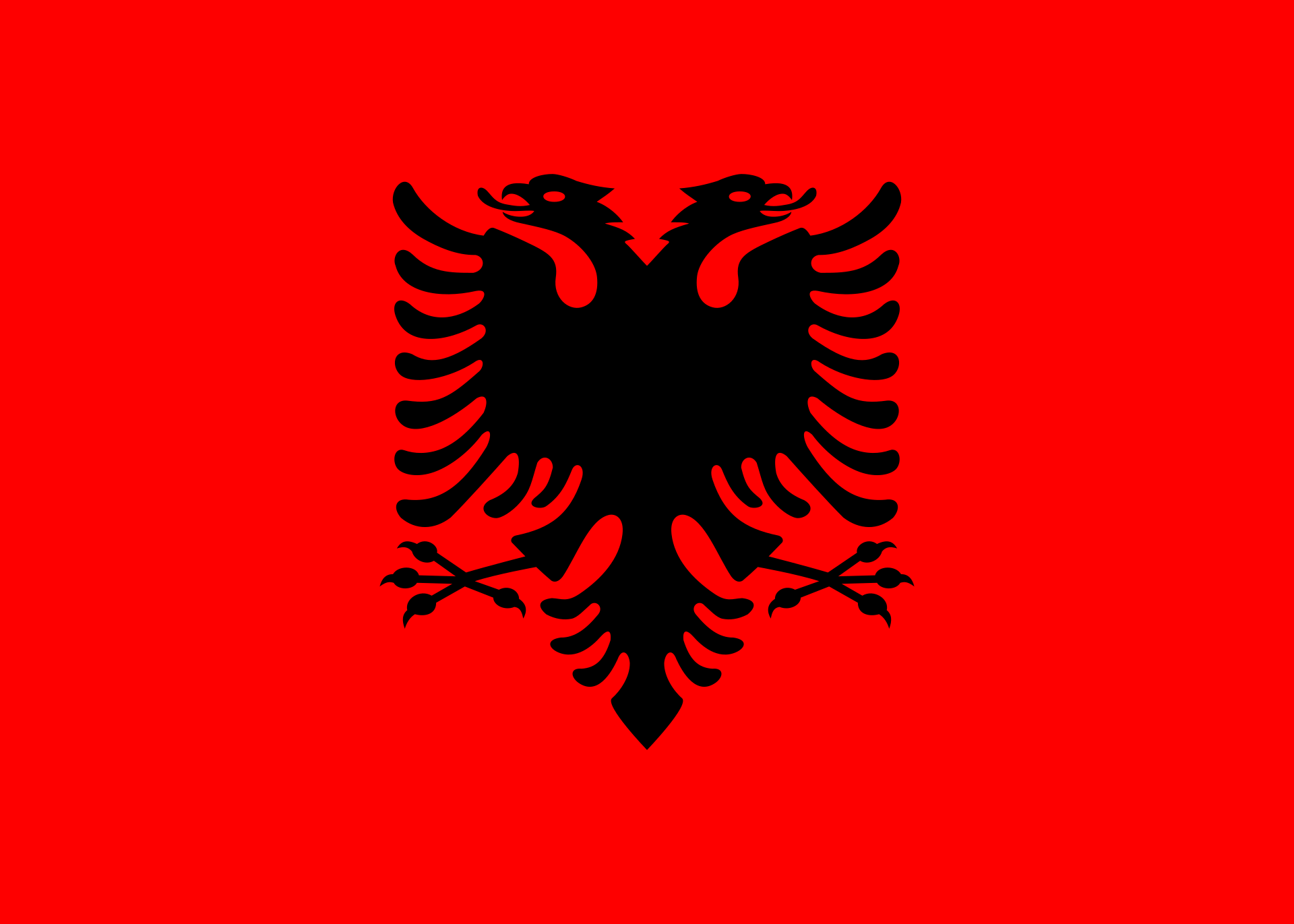 阿尔巴尼亚 国旗